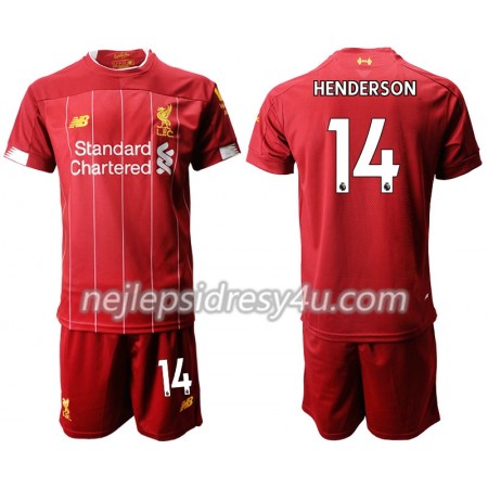 Fotbalový Dres Liverpool HENDERSON 14 Dětské Domácí 2019/20